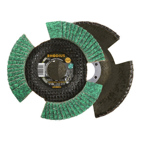 RHODIUS Disco abrasivo lamellare TOPline VISION COOL