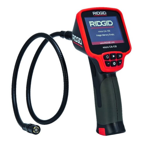 RIDGID Caméra d’inspection micro CA-150 3,5 pouces 320x240 17 mm LED 4 câbles L.900 mm