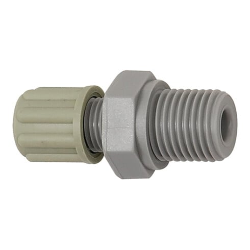 Riegler Raccord droit à visser, G 1/2 ext., pour tuyau 9/12 mm, PA