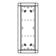Ritto Portier AP-Rahmen si 3-fach, 133x326mm 1883320