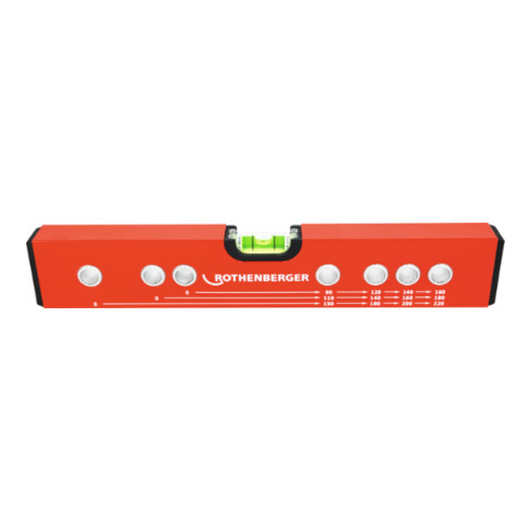 Rothenberger Niveau à bulle Normabstand pour ROCHECK, 300 mm