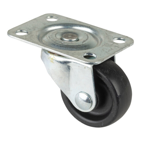BS Roulette pivotante roue en plastique