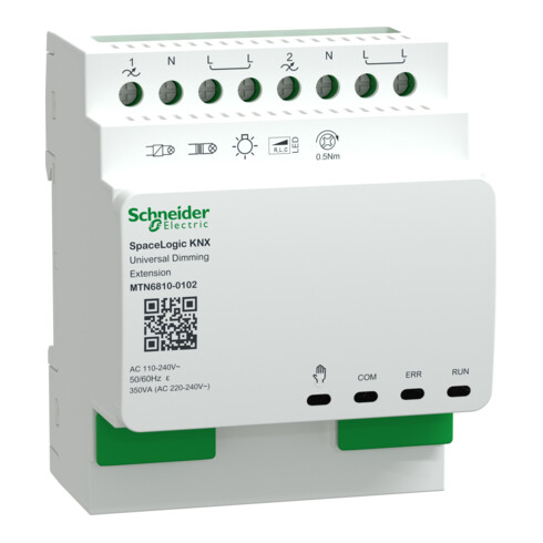 Schneider Electric Erweiterung Dimmer SpaceLogic KNX MTN6810-0102