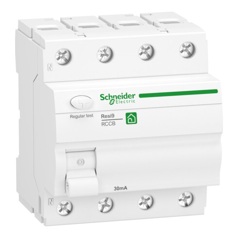 Schneider Electric Fehlerstrom-Schutzschalter 3P+N, 40A, 30mA R9R42440