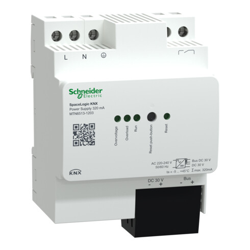 Schneider Electric Spannungsversorgung 320mA SpaceLogic KNX MTN6513-1203