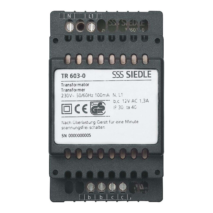 Siedle&Söhne Trafo TR 603-0