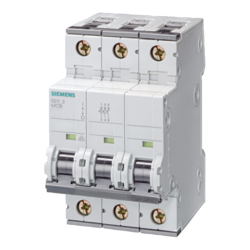 Siemens Dig.Industr. LS-Schalter C63A, 3pol, T=70, 10kA 5SY4363-7