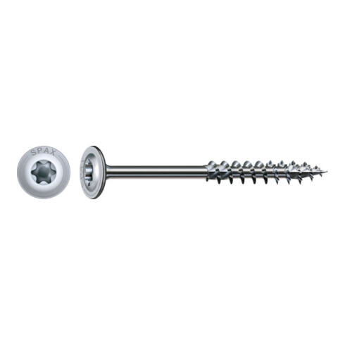 Spax Edelstahl Tellerkopf T-STAR plus Vollgewinde 4CUT
