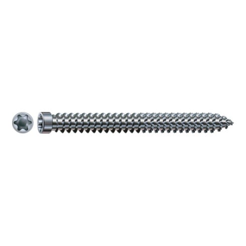 Spax RA Rahmenanker 7,5 x 210 mm Zylinderkopf T-STAR plus Vollgewinde Galvanisch blank verzinkt A2J
