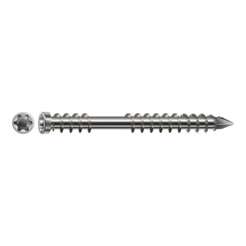 Spax Zylinderkopf T-STAR+ 5,0x70/31,0 A2 Fixgewinde
