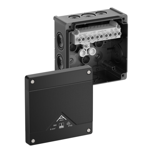 Spelsberg Abzweigkasten IP66 6mm² schwarz