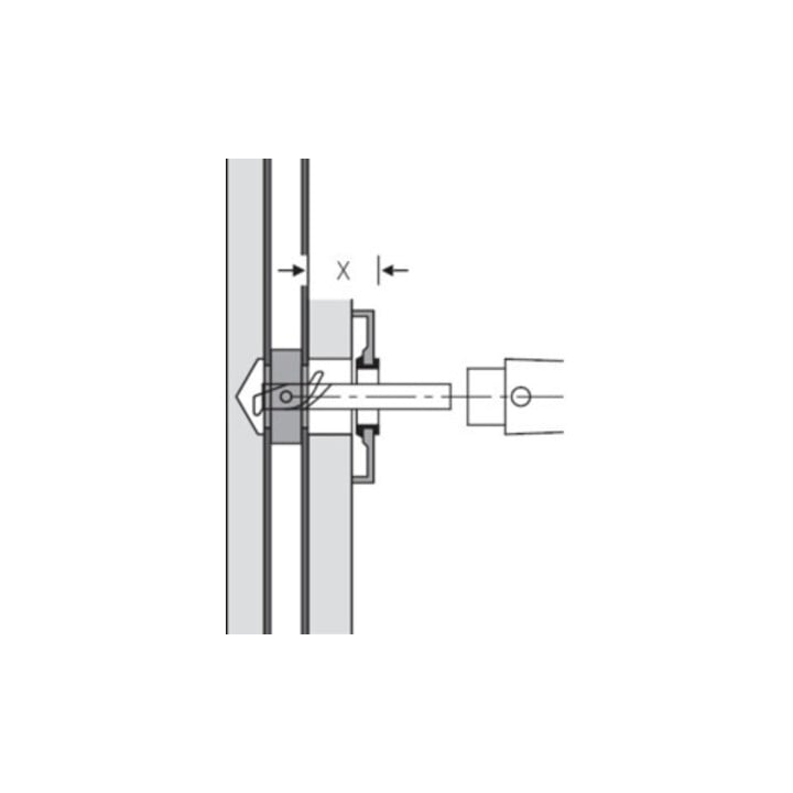 Stabil-Wechselstift ASL® 4-KT.8/10x70mm STA verz.abg.FSB