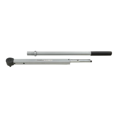 Stahlwille Drehmomentschlüssel Standard MANOSKOP® m.fest eingebauter Knarre Nr.721NF/100 200-1000 N·m 4kant-Antrieb 3/4"