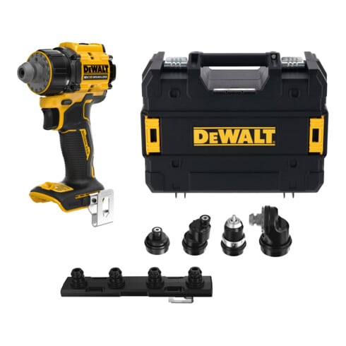 Stanley Perceuse-visseuse sans fil 18 volts avec 4 embouts interchangeables version de base
