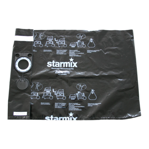 Starmix Sacchetto di svuotamento e smaltimento in PE FBPE per ISP/ISC M e H