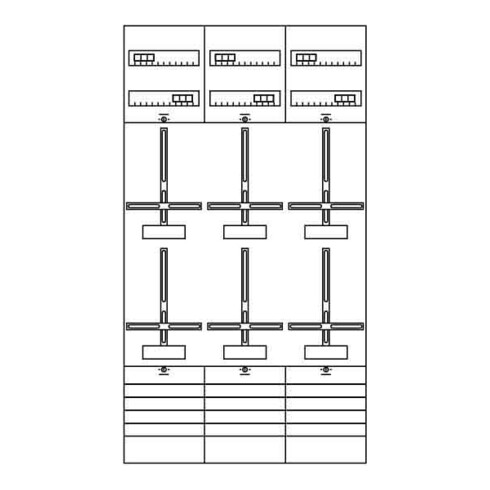 Striebel&John Zählerfeld komplett KA2212