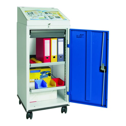 Stumpf Sortsystem Modul-Vario 45, graualu-struktur, ProSlide-System, 45 Liter