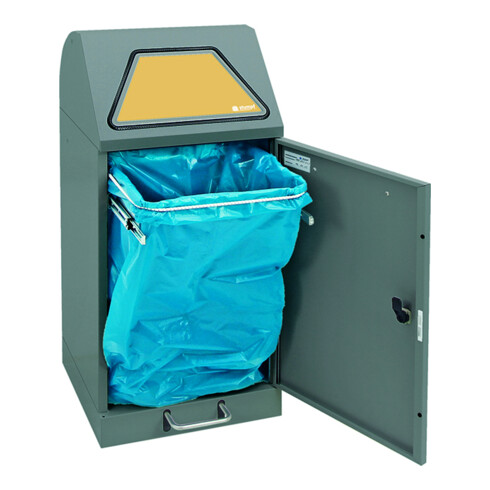 Stumpf Sortsystem Modul-Vario 60, graualu-struktur ProSlide-System, 60 Liter, Trethebel