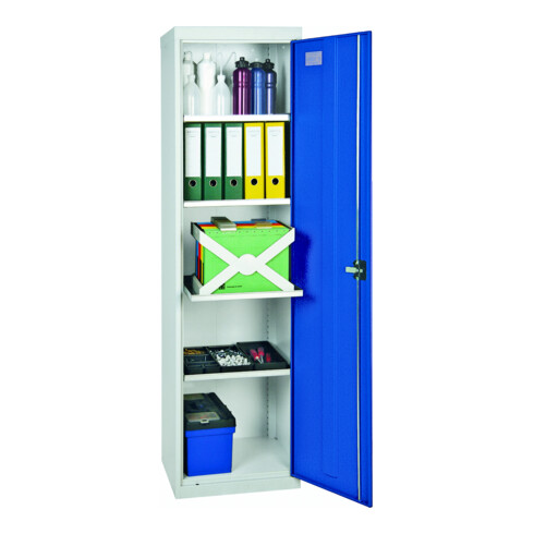 Stumpf Werkzeug- und Materialschrank 3000, RAL 7035/7016, 4 Wannen