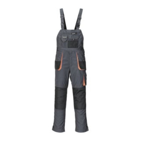 Terratrend Job Latzhose dunkelgrau/schwarz
