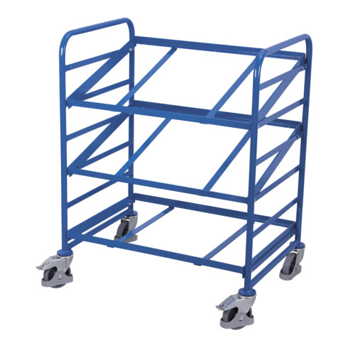 VARIOfit Eurokastenwagen, 3 offene Rahmen