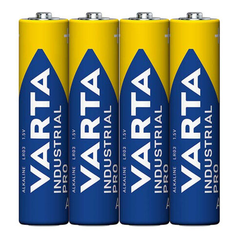 Varta Batterie industrielle AAA Micro, R3, Al-Mn 4003 Ind. Fol.4