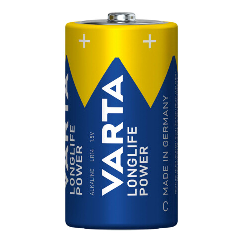 Varta Batterie Longlife Power C Baby, R14, Al-Mn 4914 Stk.1