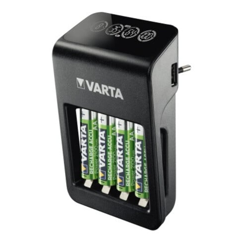 Varta Chargeur secteur LCD + 4xAA 2100mAh 56706 57687101441