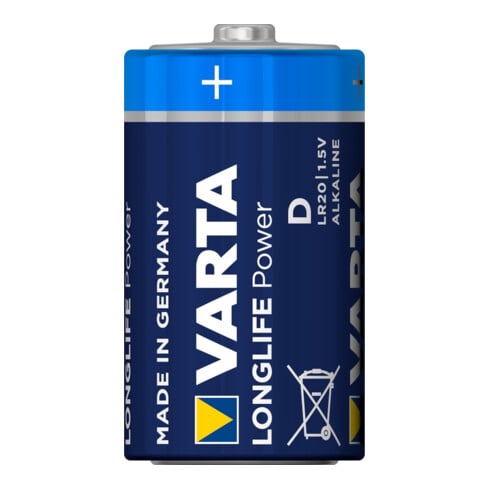 Varta Cons.Varta Batterie Longl.Power D Mono, R20, Al-Mn 4920 Stk.1