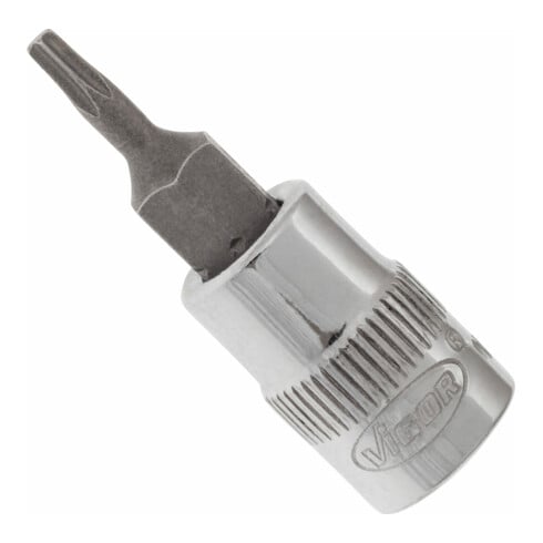 VIGOR Embout de tournevis intérieur TX carré 1/4 pouce