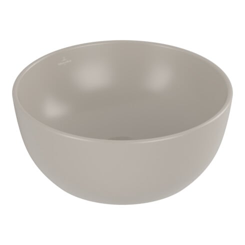 Villeroy & Boch Aufsatzwaschtisch Artis Ø 32,5cm rund ohne Hahnloch ohne Überlauf Alm. C+