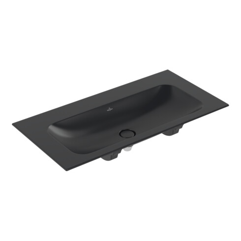 Villeroy & Boch Möbelwaschtisch Finion 100 x 50 cm pure black C+