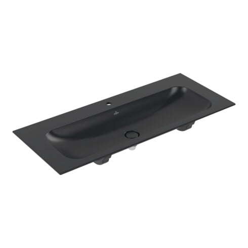 Villeroy & Boch Möbelwaschtisch Finion 120 x 50 pure black C+ m 1 HL/o Überlauf