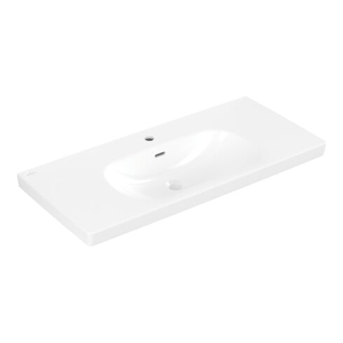 Villeroy & Boch Waschtisch Skyla 100 x 46 cm weiß Alpin C+