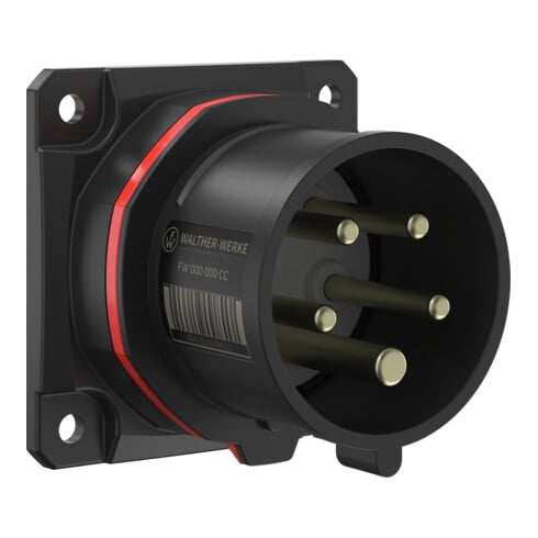 Walther Werke CEE NEO Anbaugerätestecker gerade 16A5P6h IP54 FW610506CC