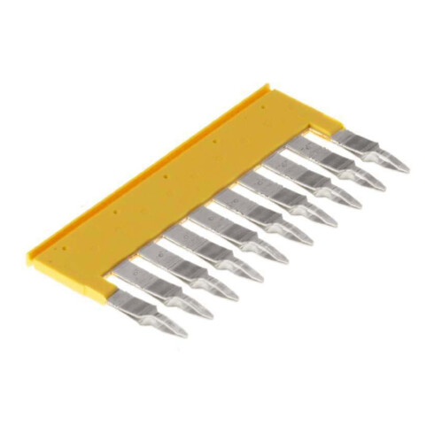 Weidmüller Barrette de connexion transversale 2,8 mm 10 pôles ZQV 4/10 GE