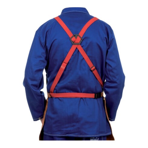 Weldas Schuerze Lava Brown L.ca. 107 braun Rindspaltleder 1 St.