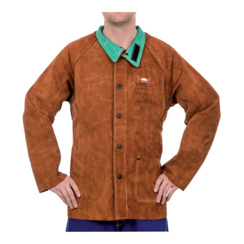 Weldas SchweißerschutzJacke Unisex Feuerfest