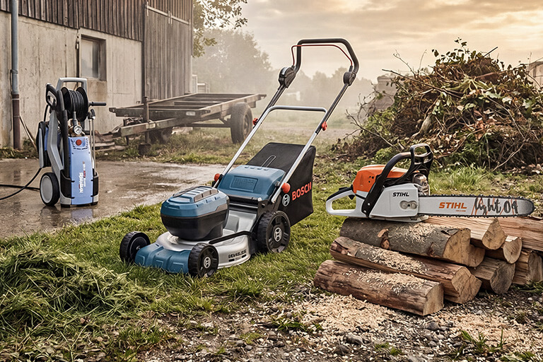 Bosch, Kärcher & Co. – Dein Profi-Equipment für Garten & Reinigen