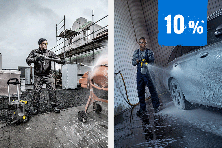 10 % Rabatt bei Kärcher