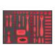 1/1 Weichschaumeinlage 1/4″ + 3/8″ + 1/2″ Satz, leer-1