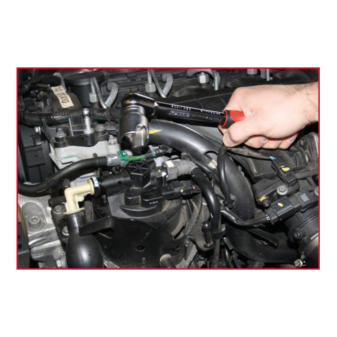 1/2" Clé de filtres à carburant pour les moteurs 2,0/2,2 HDI