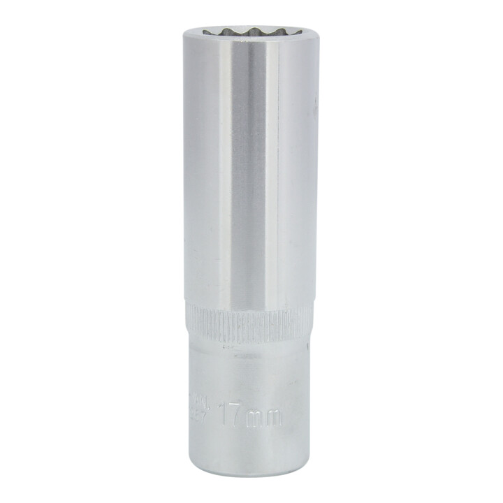 1/2" Douilles 12 pans, longues, 17 mm