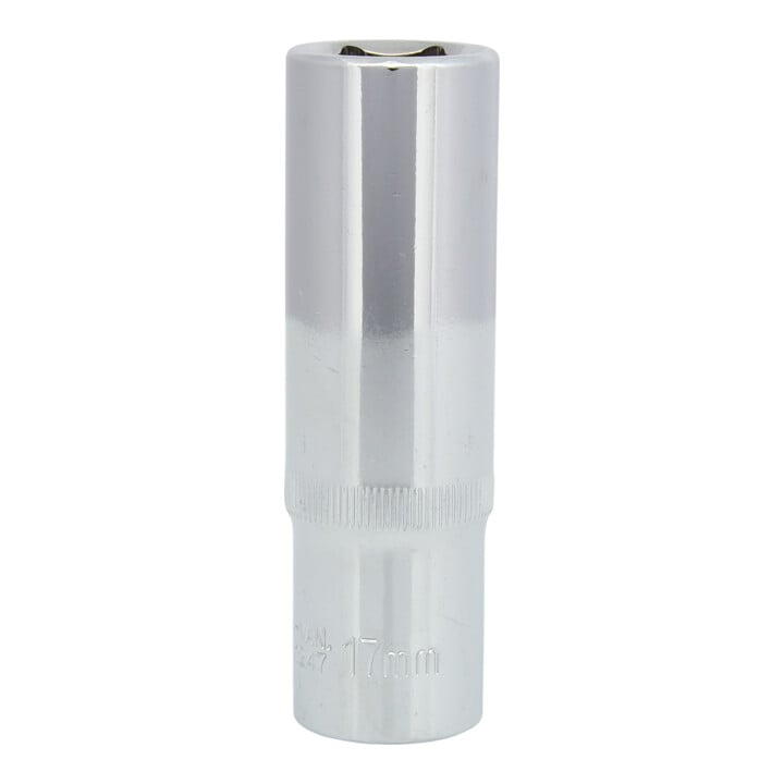 1/2" Douilles 6 pans CHROMEplus, longues, 17mm