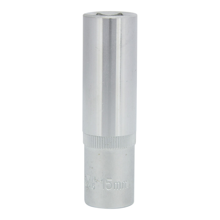 1/2" Douilles 6 pans, longues, 15mm