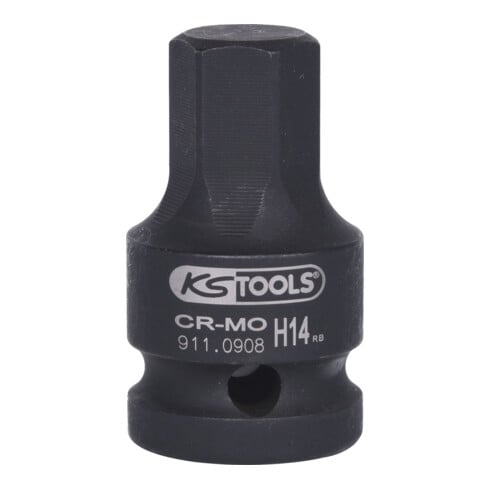 KS Tools Douille d'alimentation 1/2" Douille hexagonale, courte