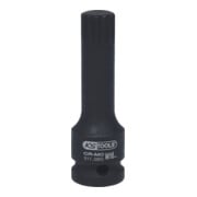 KS Tools Prise femelle pour mèches de puissance 1/2" à dents multiples (XZN), 75mm-4