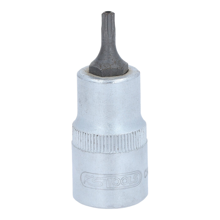 1/2" Douilles tournevis TX percé, 55mm, TB20