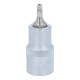 1/2" Douilles tournevis TX percé, 55mm, TB25