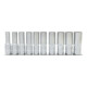 1/2" Jeu de douilles 12 pans, longues, 10 pcs.-1